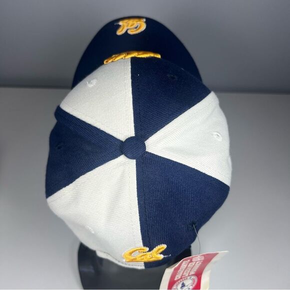 Cal California Golden Bears Vintage Two Tone Adjustable Cap Hat - NWT RARE! - Picture 5 of 9